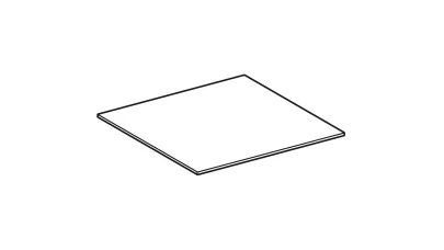 Geberit Xeno2 üvegpolc, 45x0.8x45 cm 2.