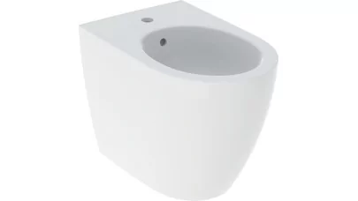 Geberit iCon álló bidé, falhoz illeszkedő, 56 cm, túlfolyóval, fehér