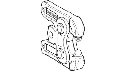 Geberit ZB 103S adapter forgatható présgyűrűhöz [1], d12/15/18/22/28/35 2.