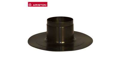 Ariston D125 mm Tetőkivezető idom lapostetőhöz fekete.jpg
